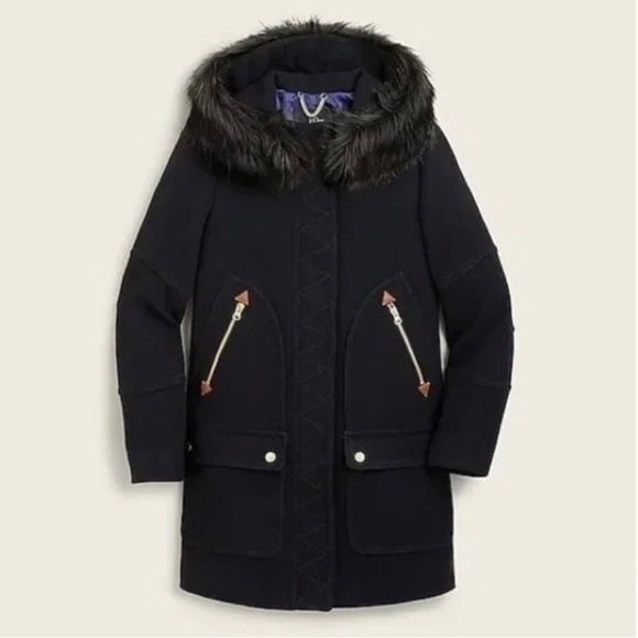 J. Crew Jackets & Blazers - J Crew Chateau Parka in Italian Stadium Cloth Wool